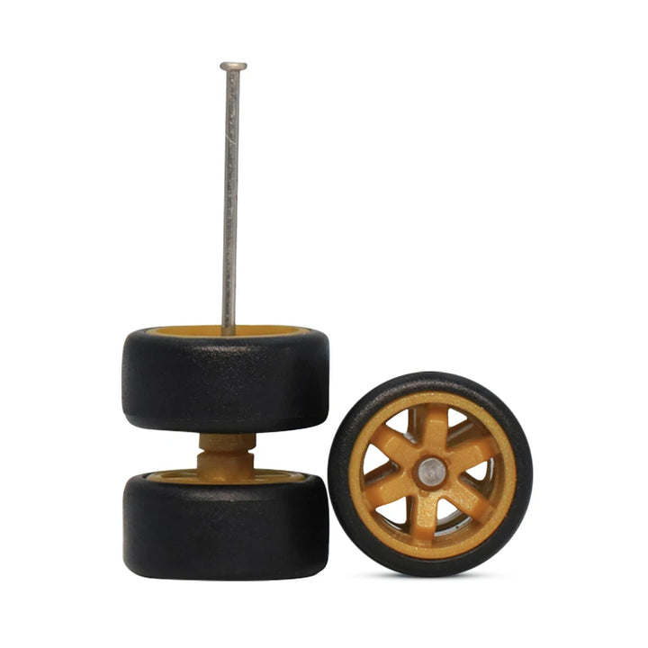 5 Spoke Bronze 10mm Car Wheels