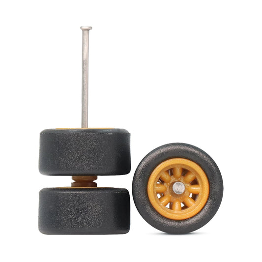 Watanabe Yellow Mustard 10mm Car Wheels