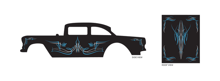 Pin Stripes 1 Toy car Decals
