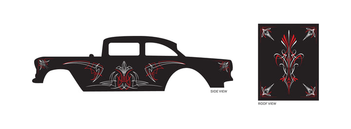 Pin Stripes 2 model Car Decals