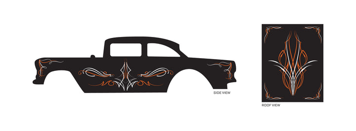 Pin Stripes 3 model Car Decals