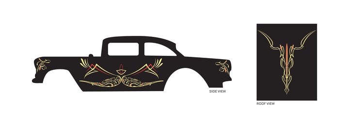 Pin Stripes 4 Play Vehicle Decals