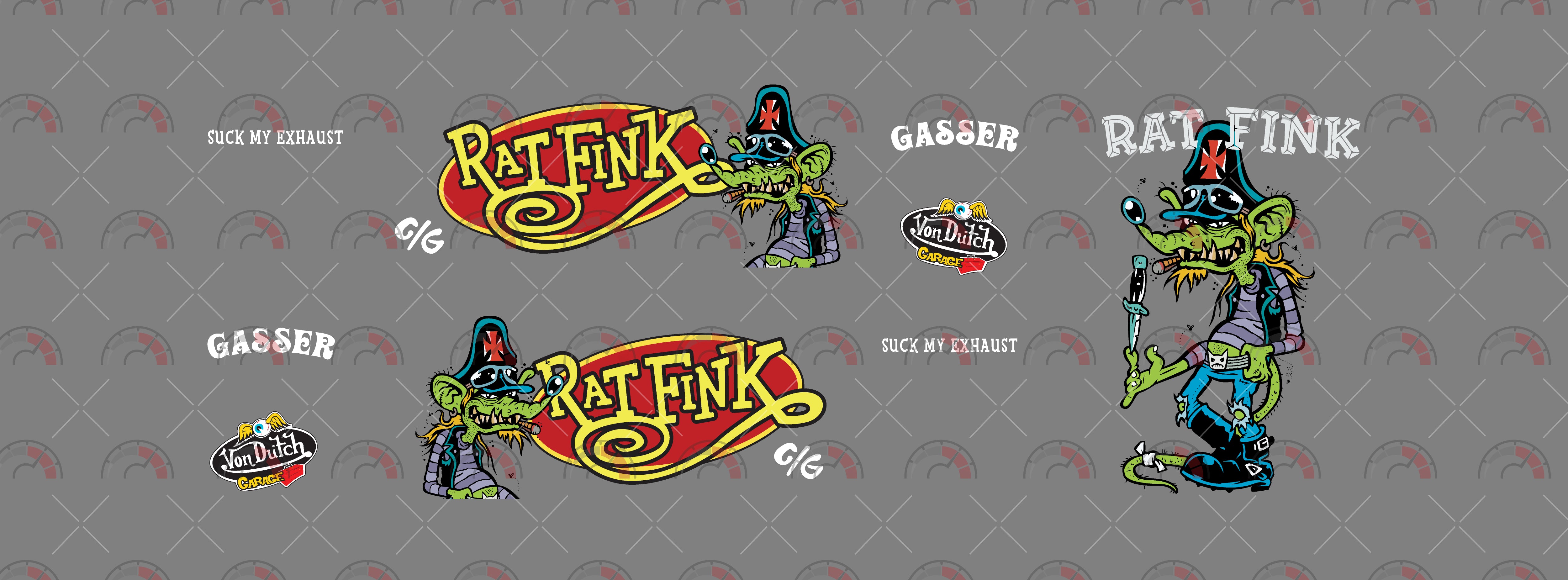Pirate Fink 01 Toy Vehicle Decals