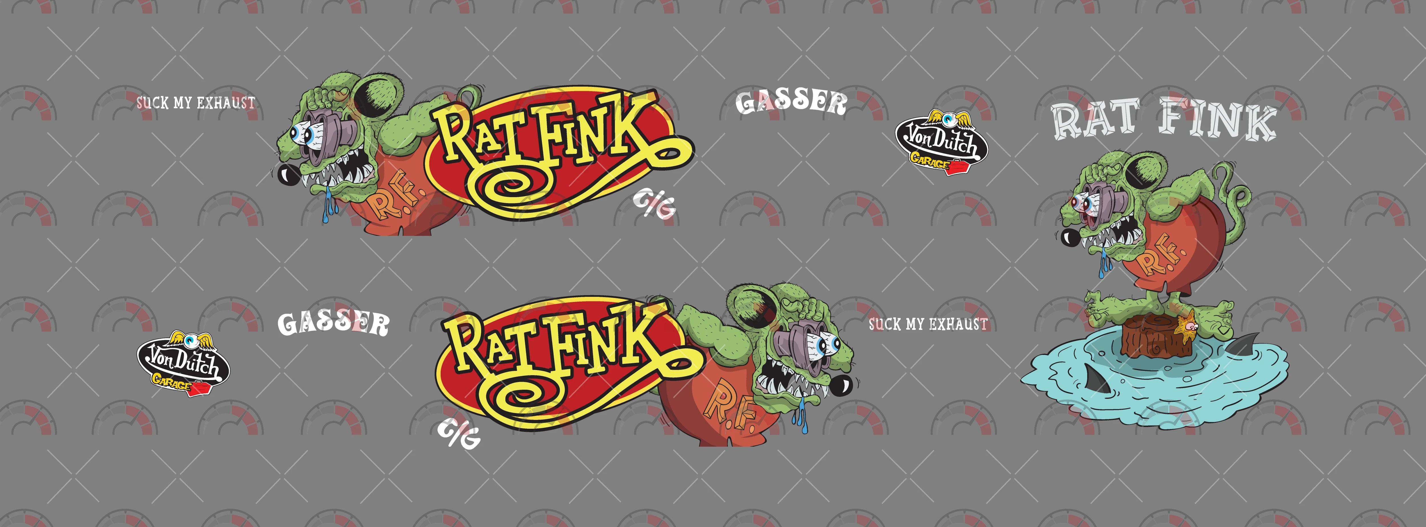 Pirate Fink 02 Custom Car Decals
