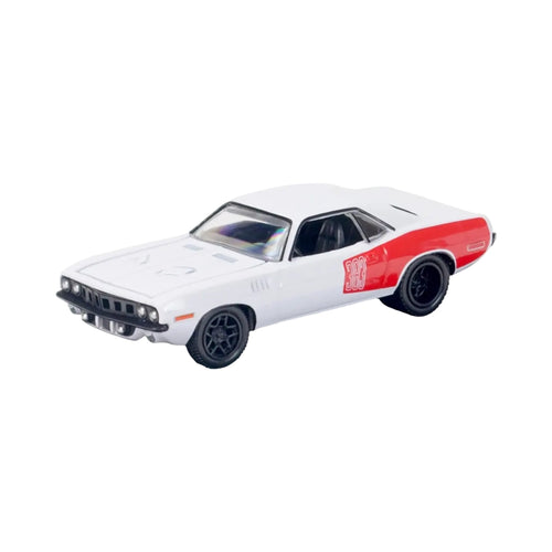 1971 Plymouth Cuda 383 - White, Red Rear Quarter Panel (Box)