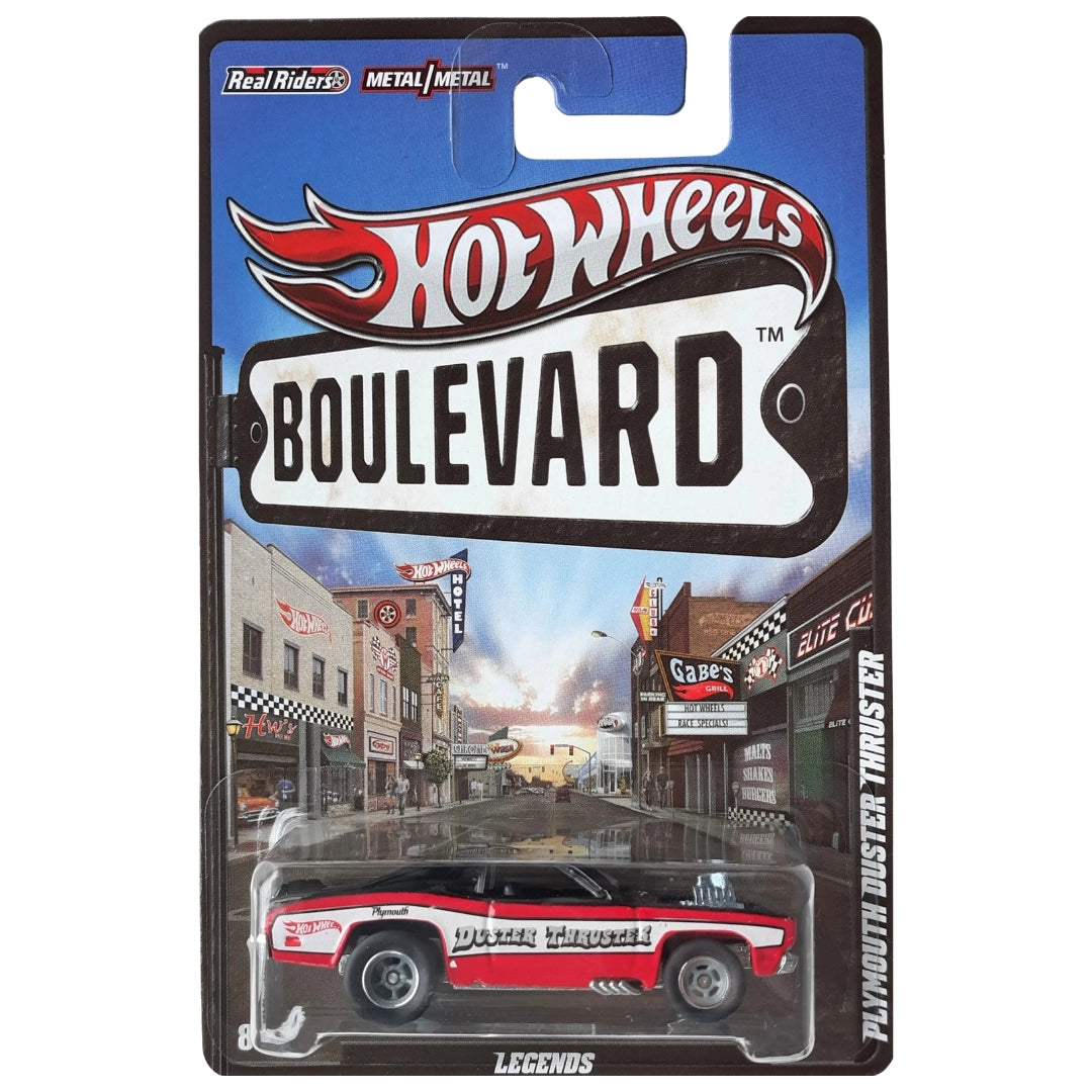 Hot Wheels 1:64 Plymouth Duster Thruster Red and Black