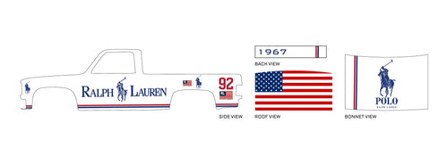 Polo Ralph Lauren - 1:64 Diecast Decal