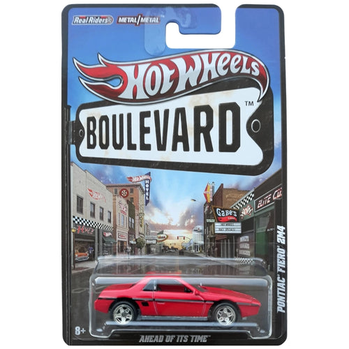Hot Wheels 1:64 Pontiac Fiero 2M4 Red