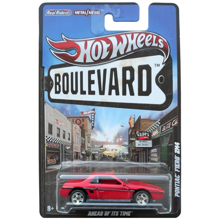 Hot Wheels 1:64 Pontiac Fiero 2M4 Red