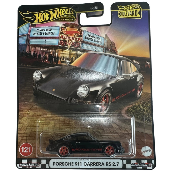 Hot Wheels 1:64 Porsche 911 Carrera RS 2.7 Black