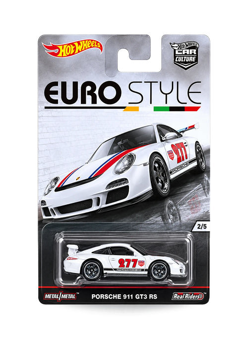 Hot Wheels Car Culture 2016 Euro Style Porsche 911 GT3 RS 1:64 – Pearl White