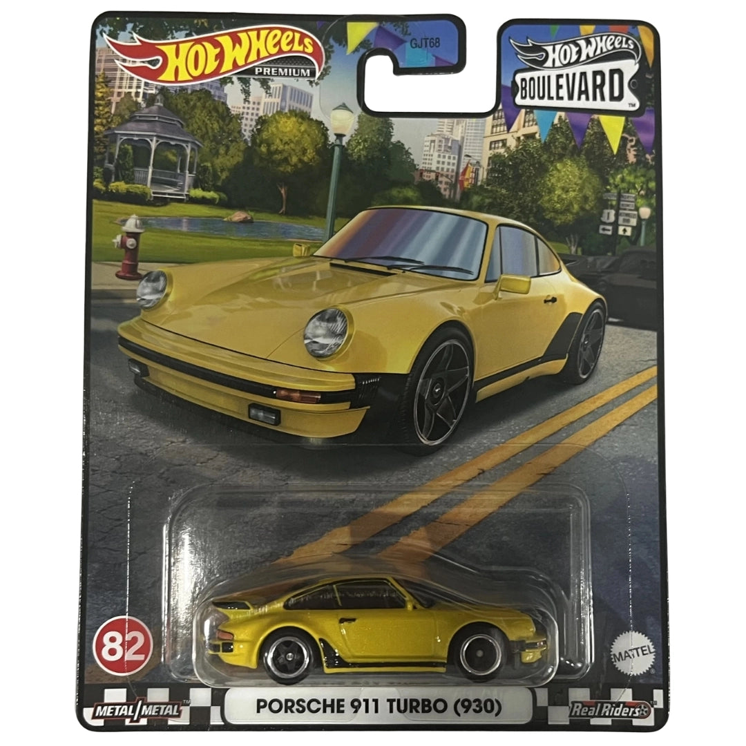 Hot Wheels 1:64 Porsche 911 Turbo (930) Yellow