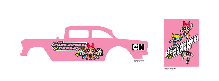 Powerpuff Girls Toy Vehicle Decals