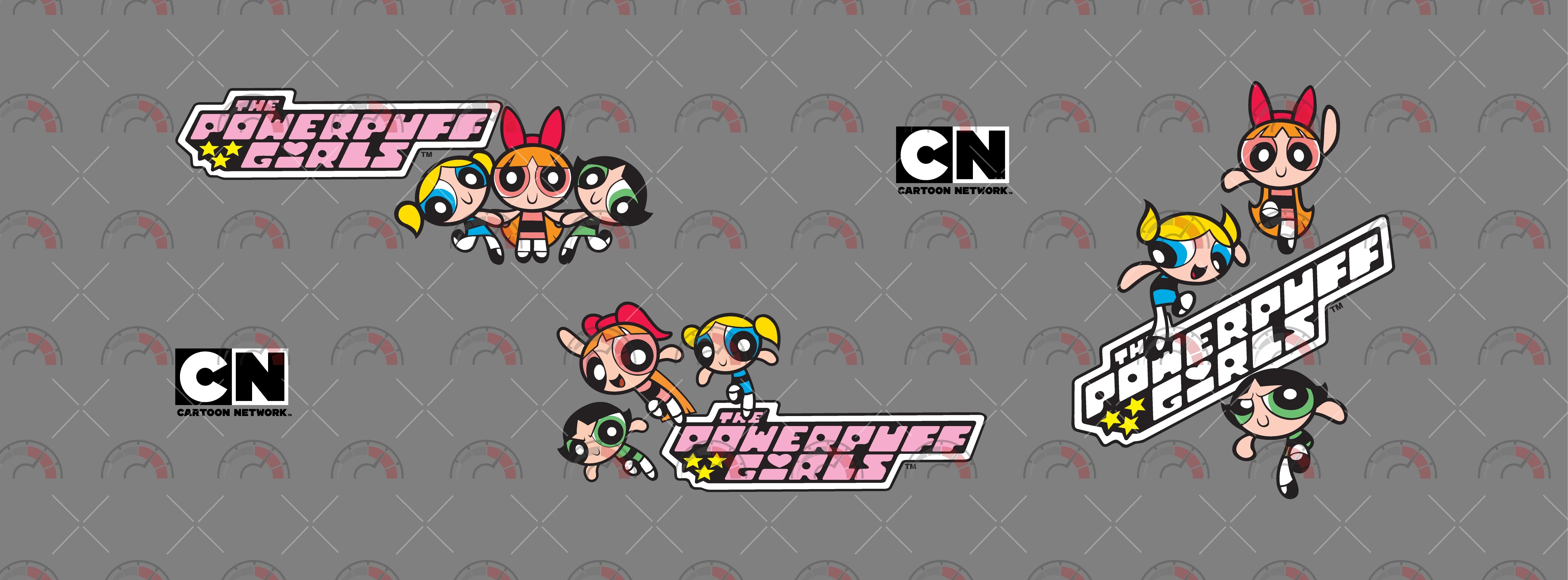 Powerpuff Girls Toy Vehicle Decals