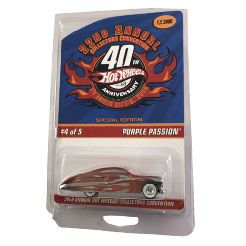Purple Passion – Chrome Red