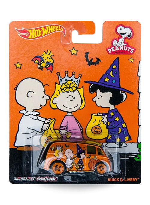 Hot Wheels Pop Culture 2014 Peanuts Quick D-Livery 1:64 – Black & Orange