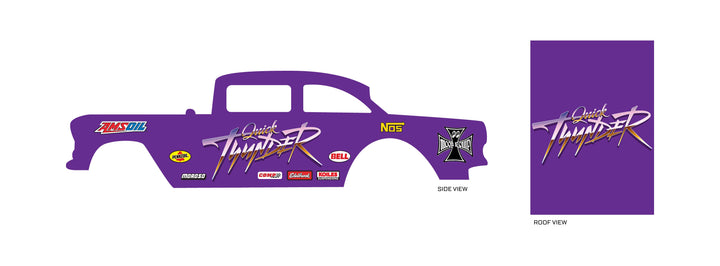 Quick Thunder model Car Decals