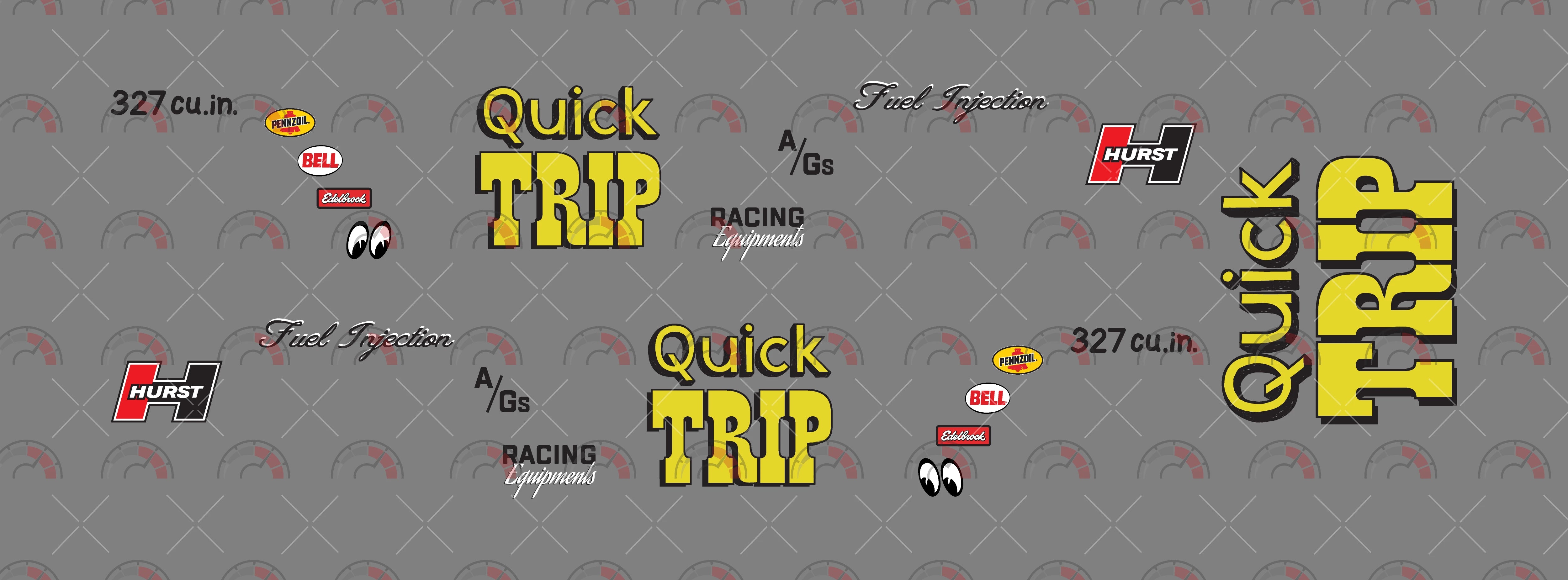 Quick Trip model Car Decals