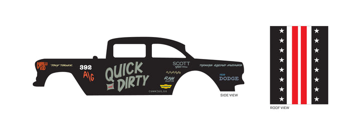 Quick and Dirty model Car Decals