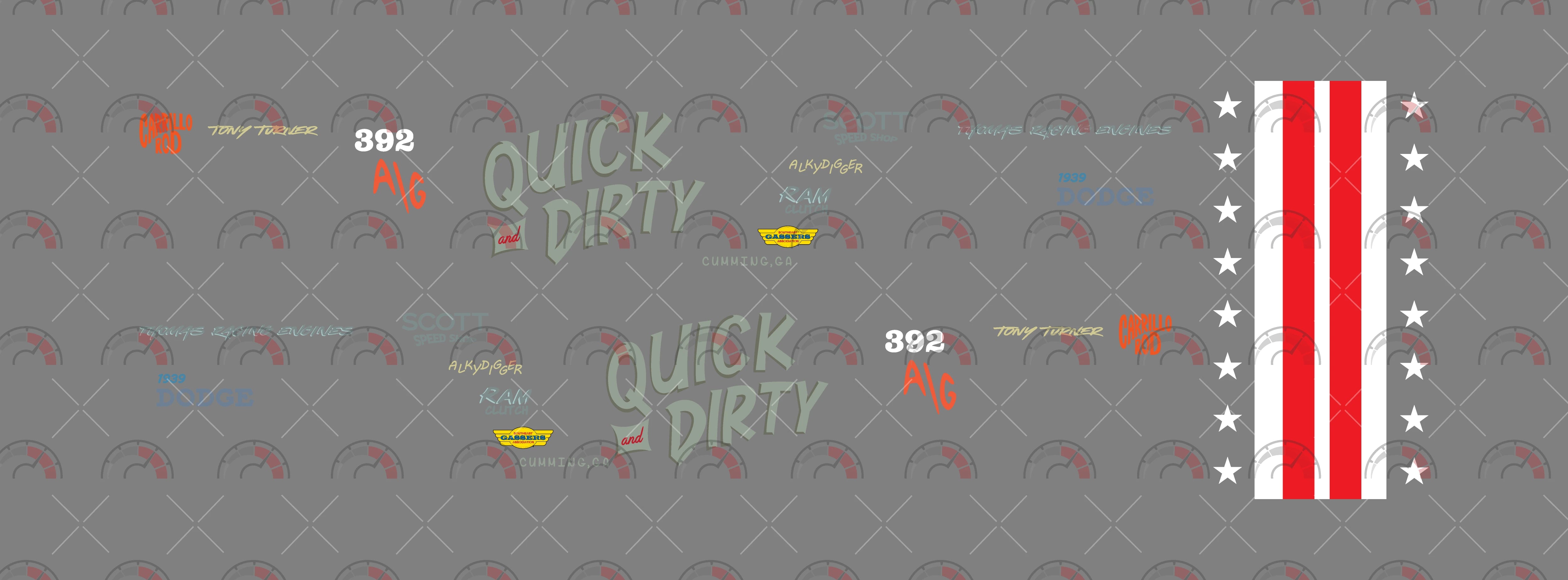 Quick and Dirty model Car Decals