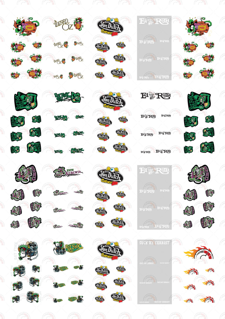 Oz Fink Play Vehicle Decals