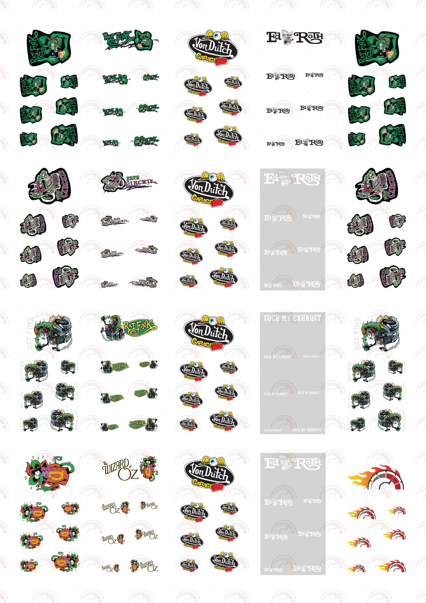 Painting Fink Play Vehicle Decals