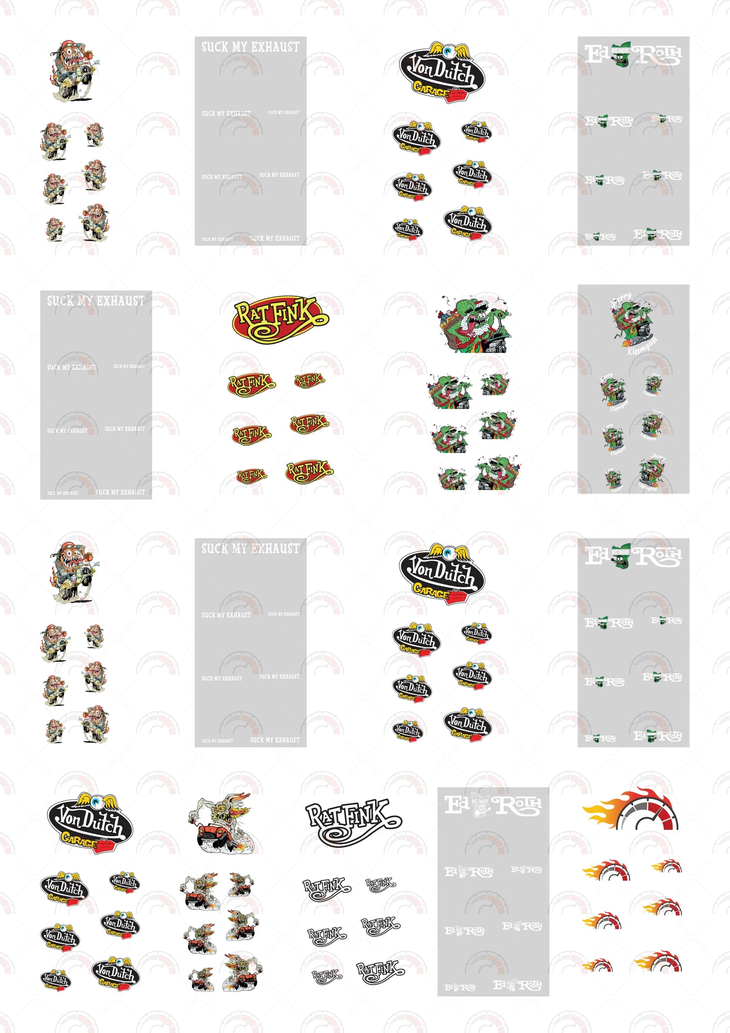 Scooter Fink Play Vehicle Decals