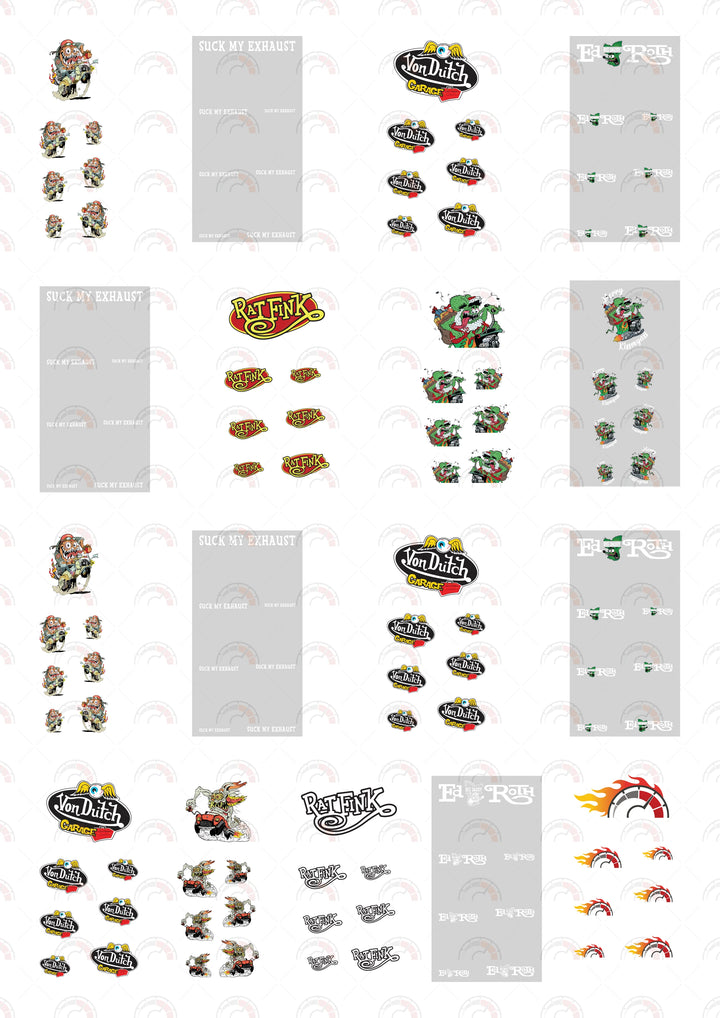 Scooter Fink Play Vehicle Decals