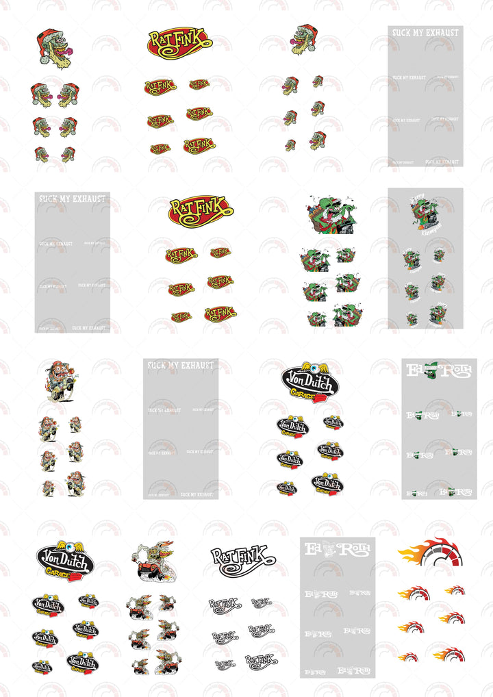 Santa Fink 01 Play Vehicle Decals