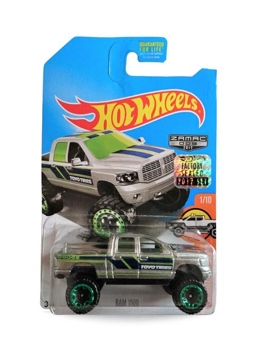 Hot Wheels Walmart Exclusive ZAMAC Editions 2017 Ram 1500 1:64  – ZAMAC