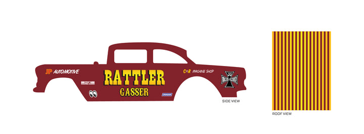 Rattler Gasser Custom Car Decals
