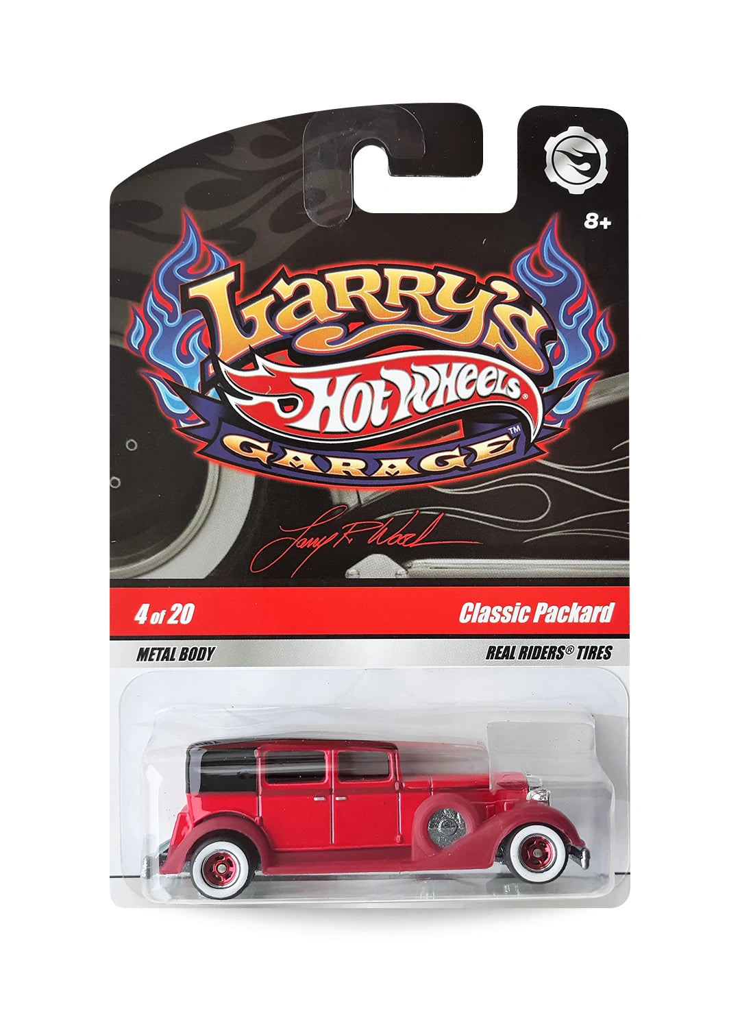 Hot Wheels Larry's Garage 2009 Classic Packard 1:64 – Red