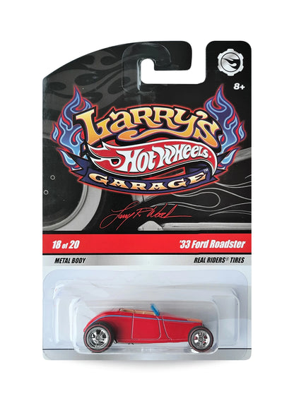 Hot Wheels Larry's Garage 2009 Ford '33 Ford Roadster 1:64 – Red
