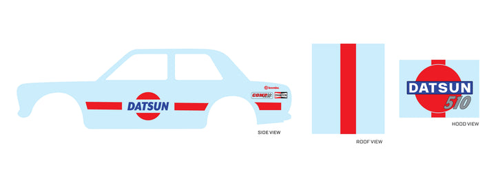 Red Lines 01 Custom Car Decals
