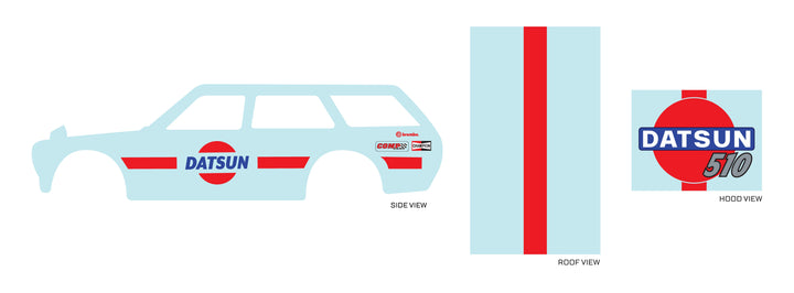 Red Lines 02 Toy Car Sticker Design