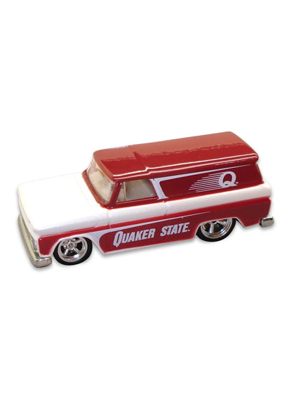 Hot Wheels Delivery Slick Rides 2010 '64 GMC Panel 1:64 – Red & Pearl White