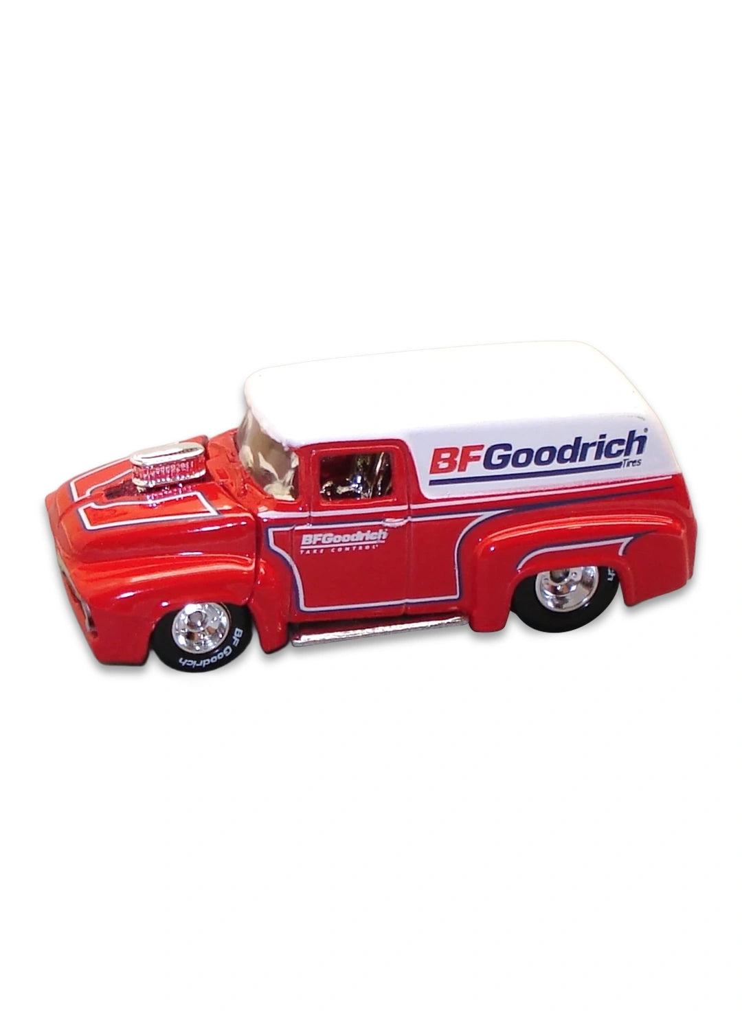 Hot Wheels Delivery Slick Rides 2010 Ford '56 Panel 1:64 – Red & White
