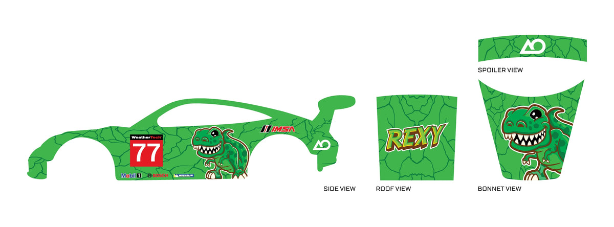 Rexy 01 - 1:64 Diecast Decal