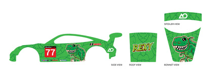 Rexy 01 - 1:64 Diecast Decal
