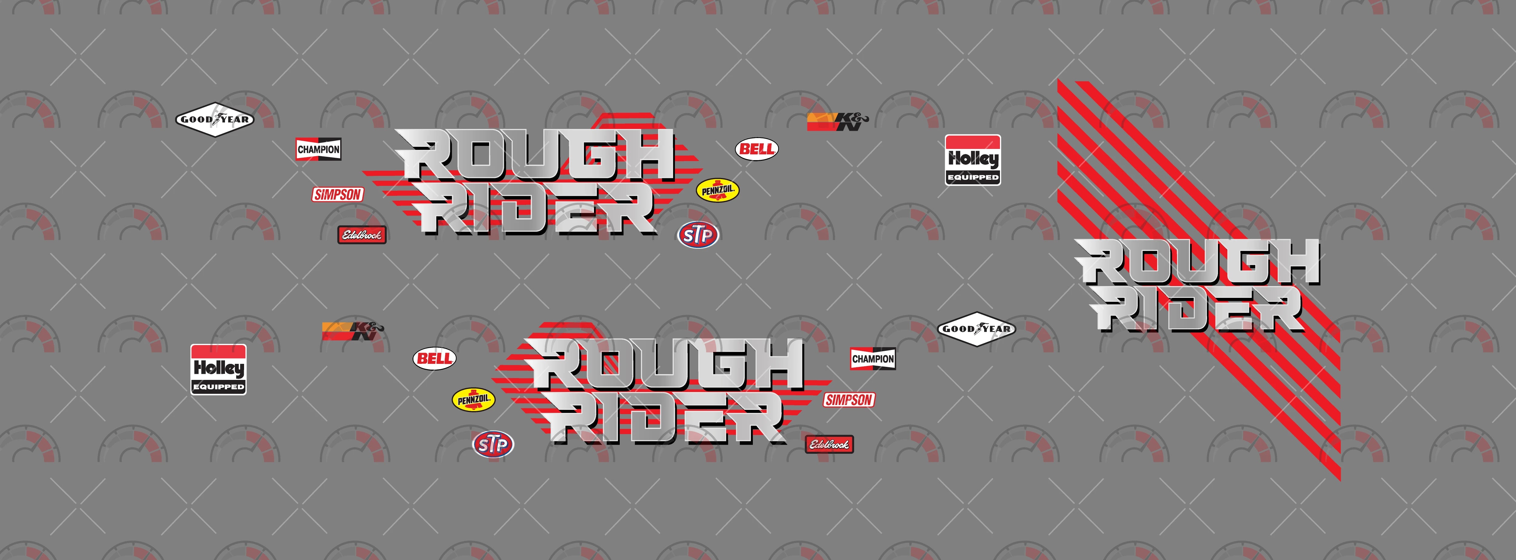 Rough Rider Play Vehicle Decals