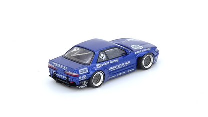 NISSAN SILVIA (S13) V2 PANDEM / ROCKET BUNNY Blue Metallic