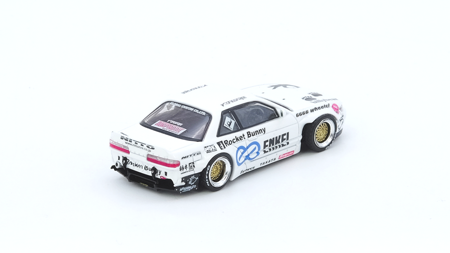 NISSAN SILVIA (S13) V2 PANDEM / ROCKET BUNNY White
