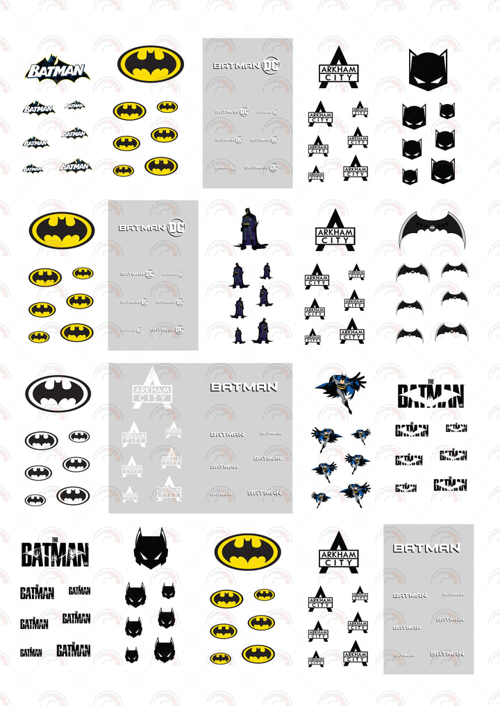 Bat Mask 1 model Car Decals