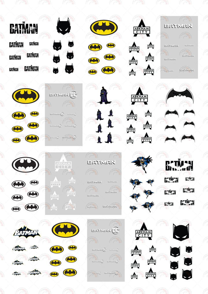 Bat Mask 2 model Car Decals