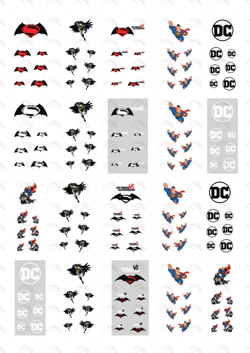 Batman vs Superman Logo 03