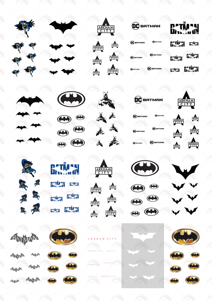 Bat Sign 6 Play Vehicle Decals