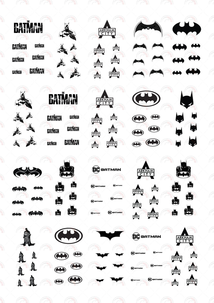 Bat Sign 1 model Car Decals