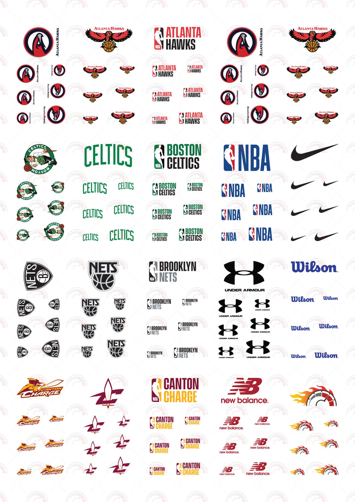 Atlanta Hawks model Car Decals