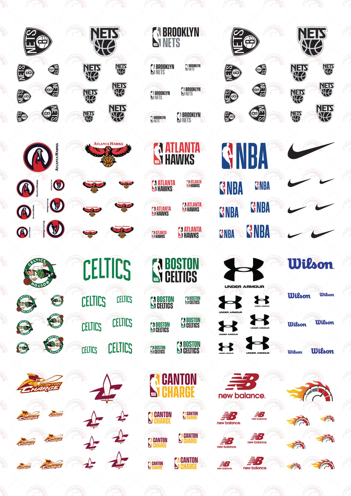 Brooklyn Nets model Car Decals