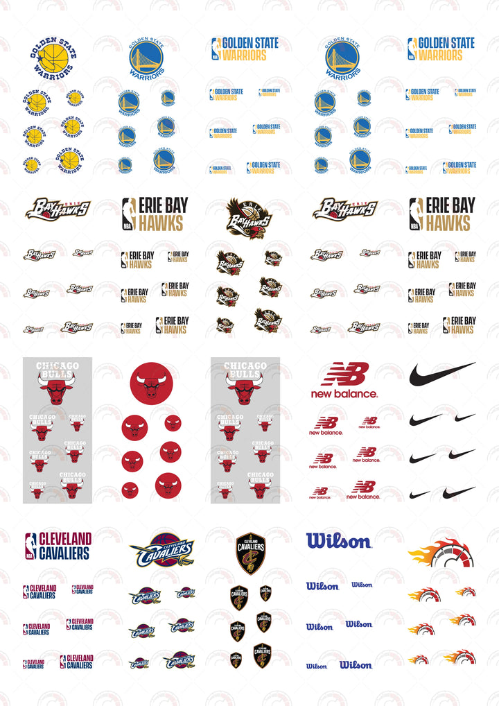 Golden State Warriors Custom Car Decals